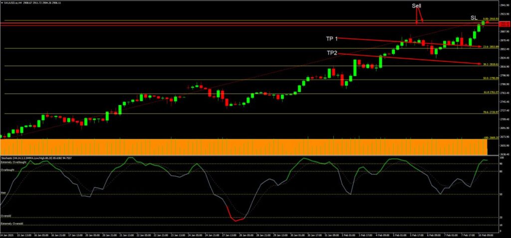 วิเคราะห์ราคาทองคำ (XAU/USD) ประจำวันที่ 11 กุมภาพันธ์ 2568