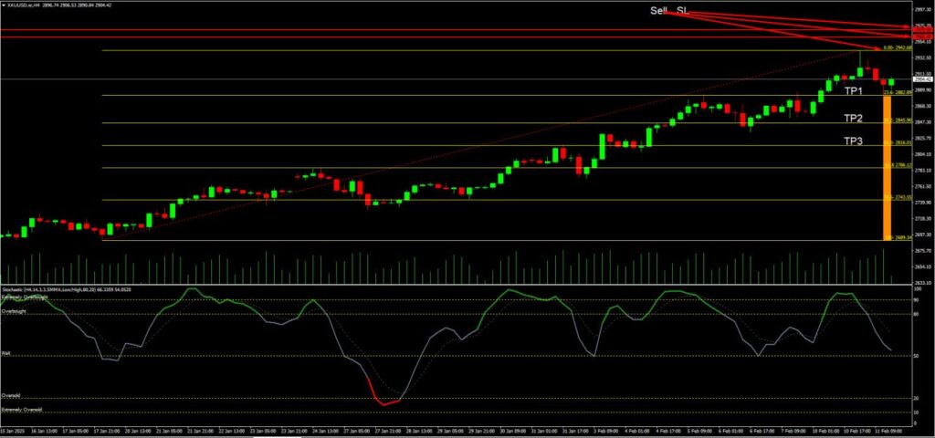 วิเคราะห์ราคาทองคำ (XAU/USD) ประจำวันที่ 12 กุมภาพันธ์ 2568